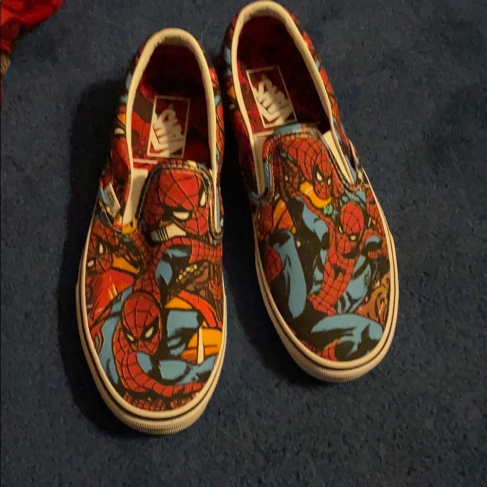 Marvel spiderman vans